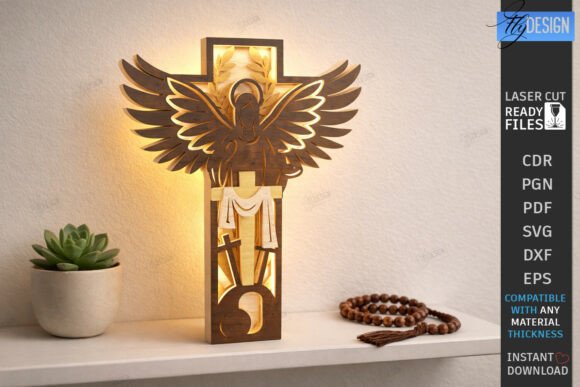 3D Layered Easter Decor Laser Cut CNC for Spring Amp
