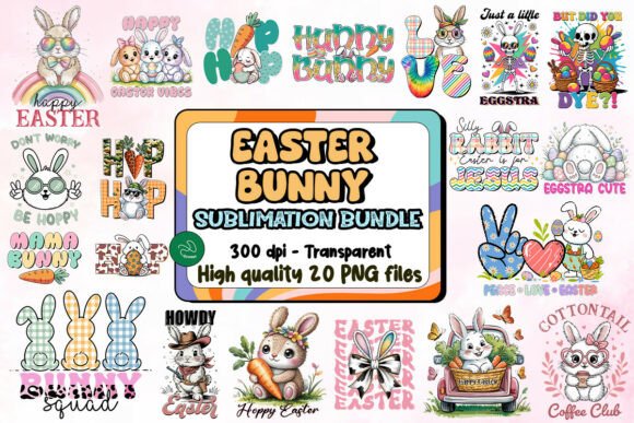 Easter Bunny Sublimation Bundle