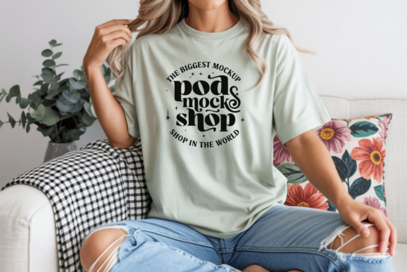 Easter Gildan 64000 T-Shirt Mockup — Product Mockups