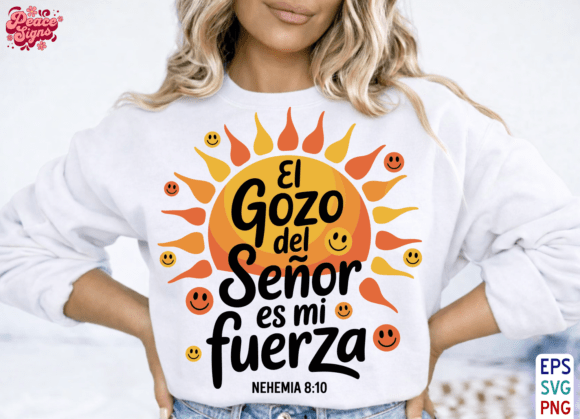 El Gozo Del Señor SVG — Bible Verse Crafts