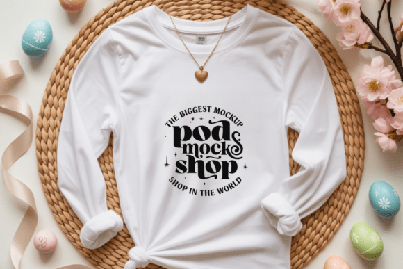 Gildan 18000 Easter Sweatshirt Mockups
