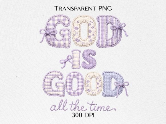 God is Good PNG: A Versatile Illustration for Crafting