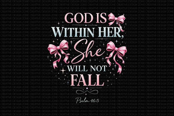 God is Within Her PNG: Thoughtful Illustrations for Local Branding