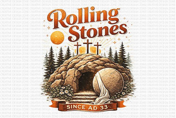 Rolling Stones Since AD 33 Illustrations
