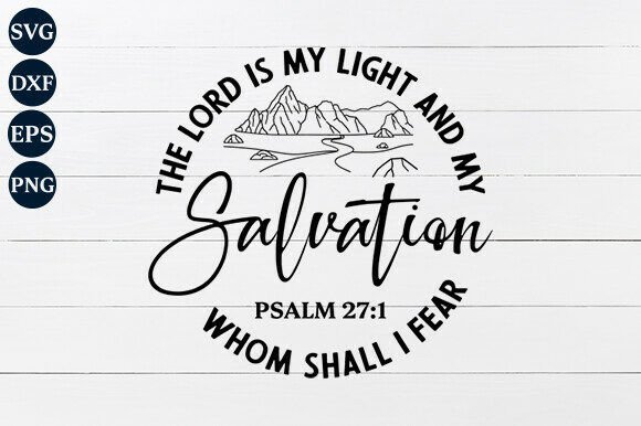The Lord is My Light and My Salvation Crafts